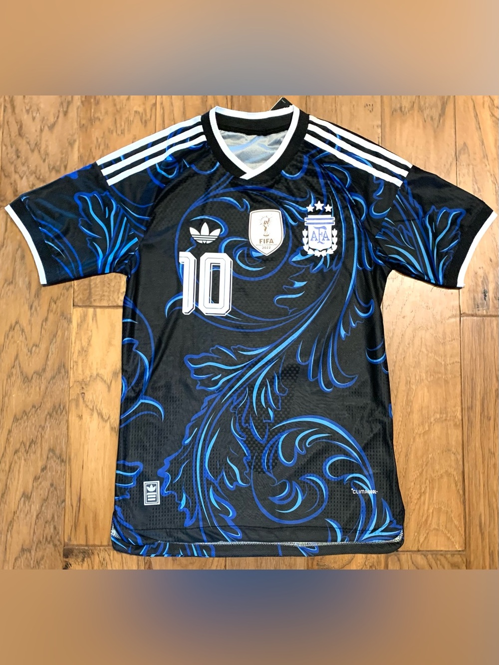 Lionel Messi 10 Argentina Adidas Adult Soccer Jersey NWT
